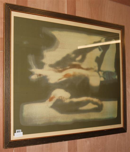 Richard Hamilton (1922-2011) 28.5 x 35.5in.